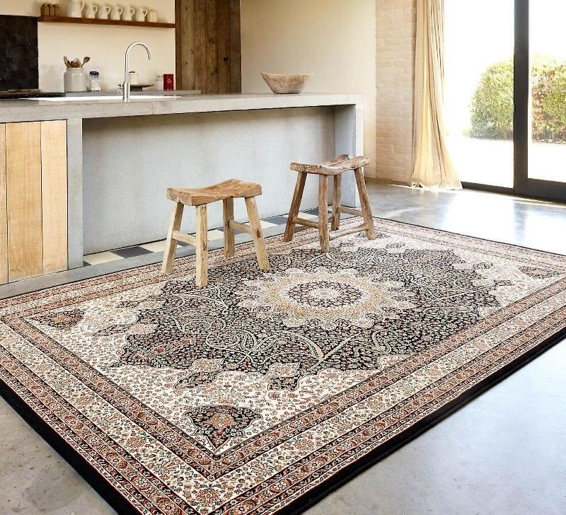 Handwoven wool rug crafted for comfort and everyday use