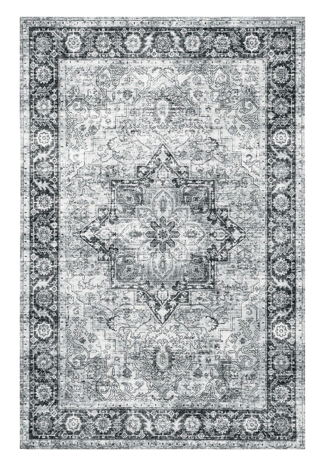 Silver Persian Rug