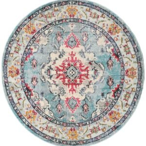 Kerman circle Persian Rug