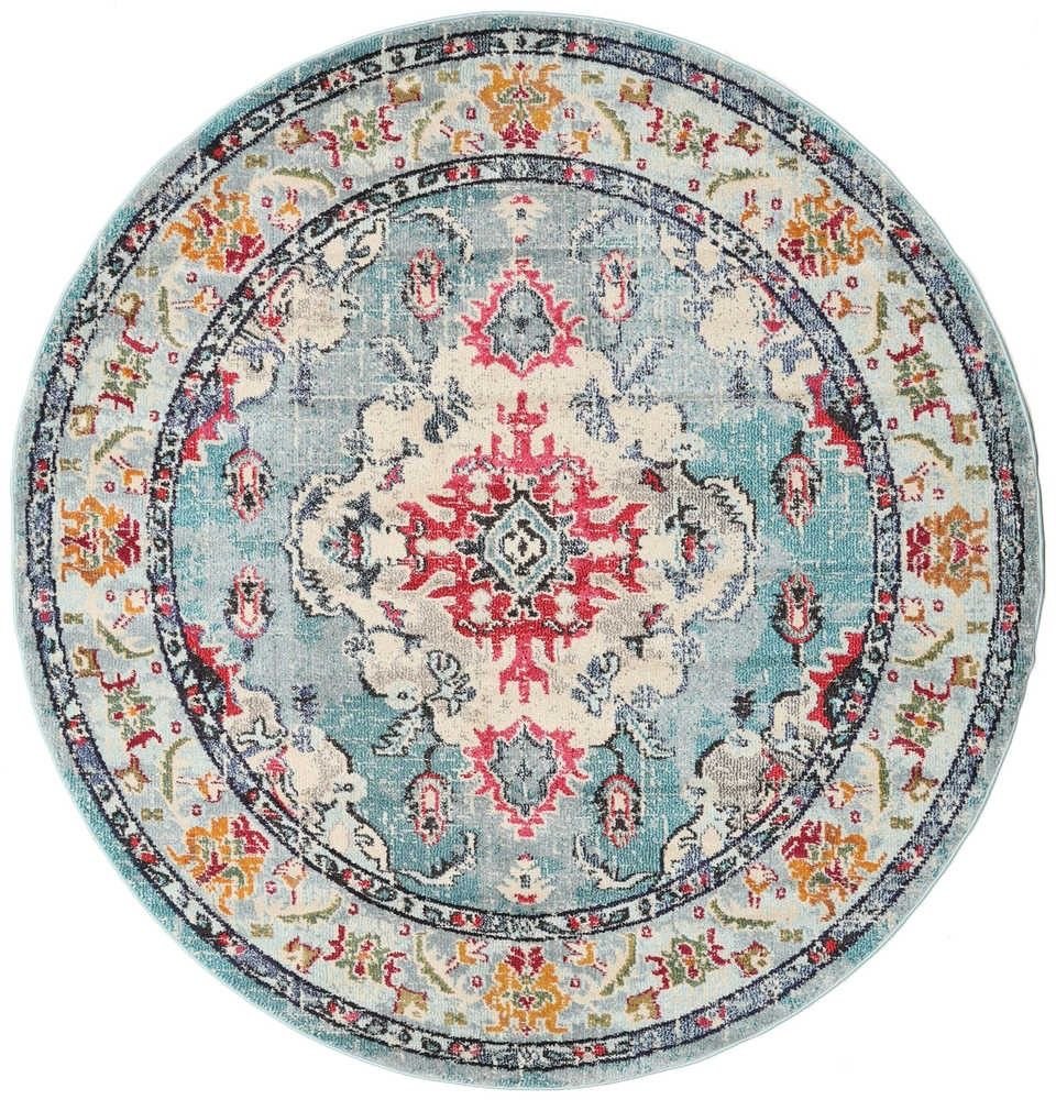 Kerman circle Persian Rug